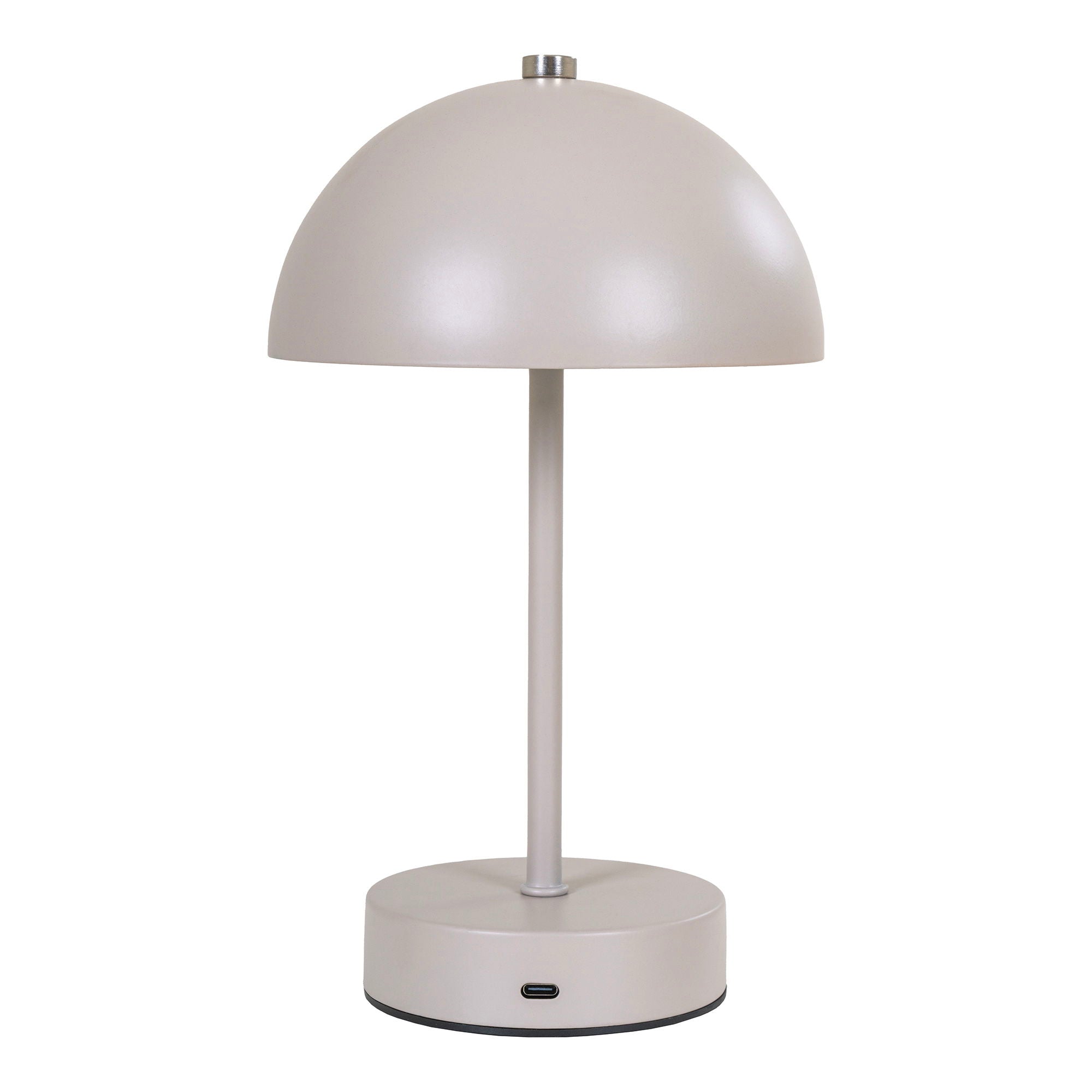 Holt LED Tischlampe – Metall, kabellos & dimmbar, Ø15×25 cm